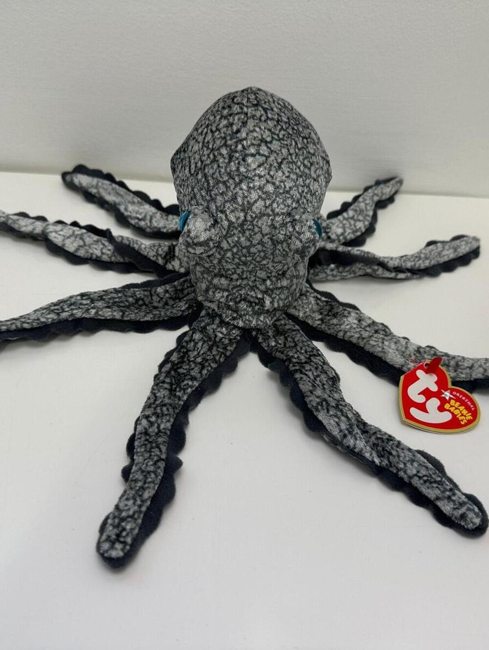 Ty Beanie Baby “Opie” the Octopus - Blue Eyed Version! (9 inch)